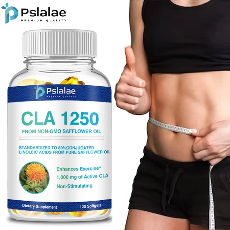 CLA (Conjugated Linoleic Acid) Capsules - Supports Healthy Weight Management, Increase Lean Muscle Mass, Fat Burning, Metabolism