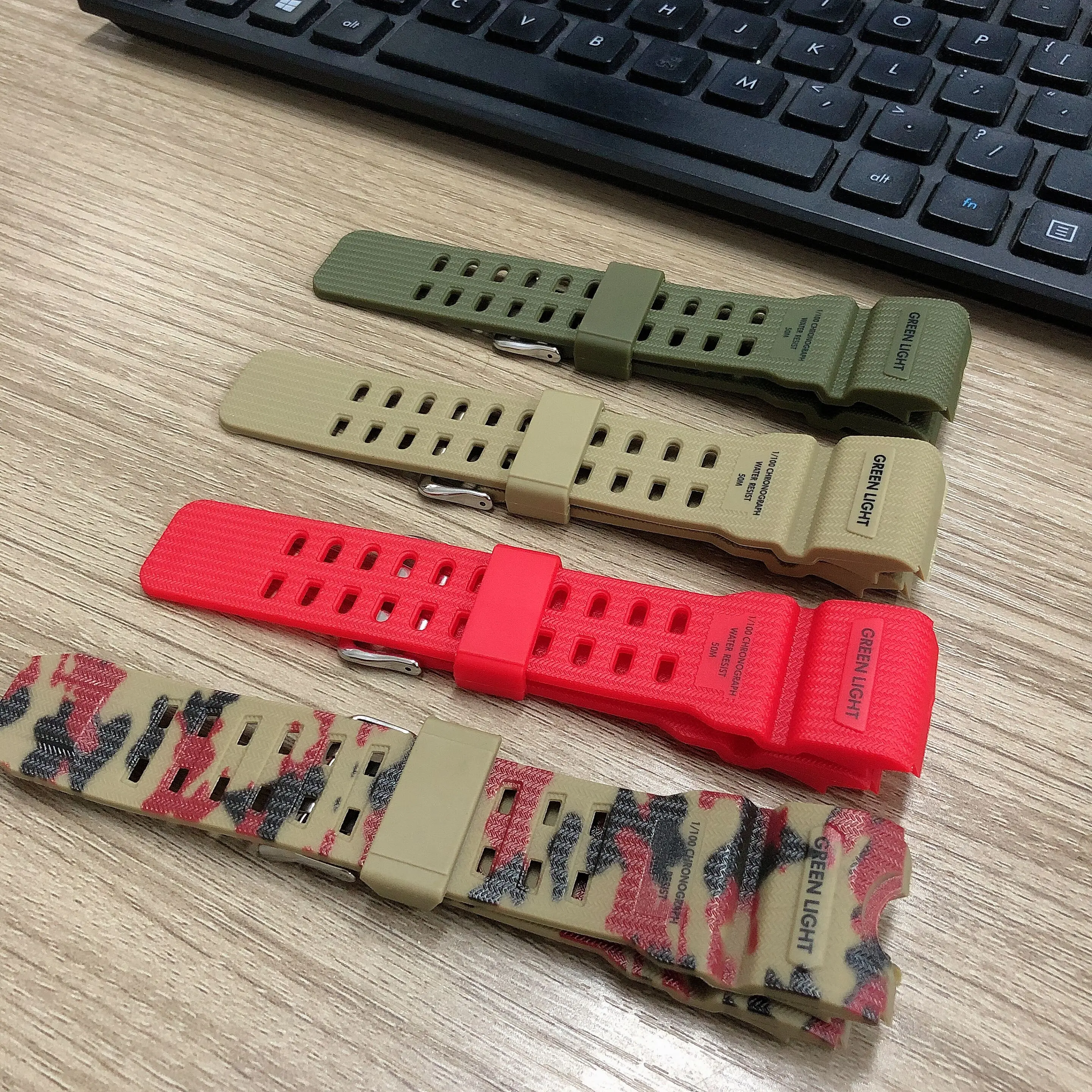 Sports Watch Straps 12mm 14mm 16mm 20mm 21mm 23mm 25mm 27mm 31mm 32mm 34mm For SKMEI Watches Watchband Silicone Rubber Bands