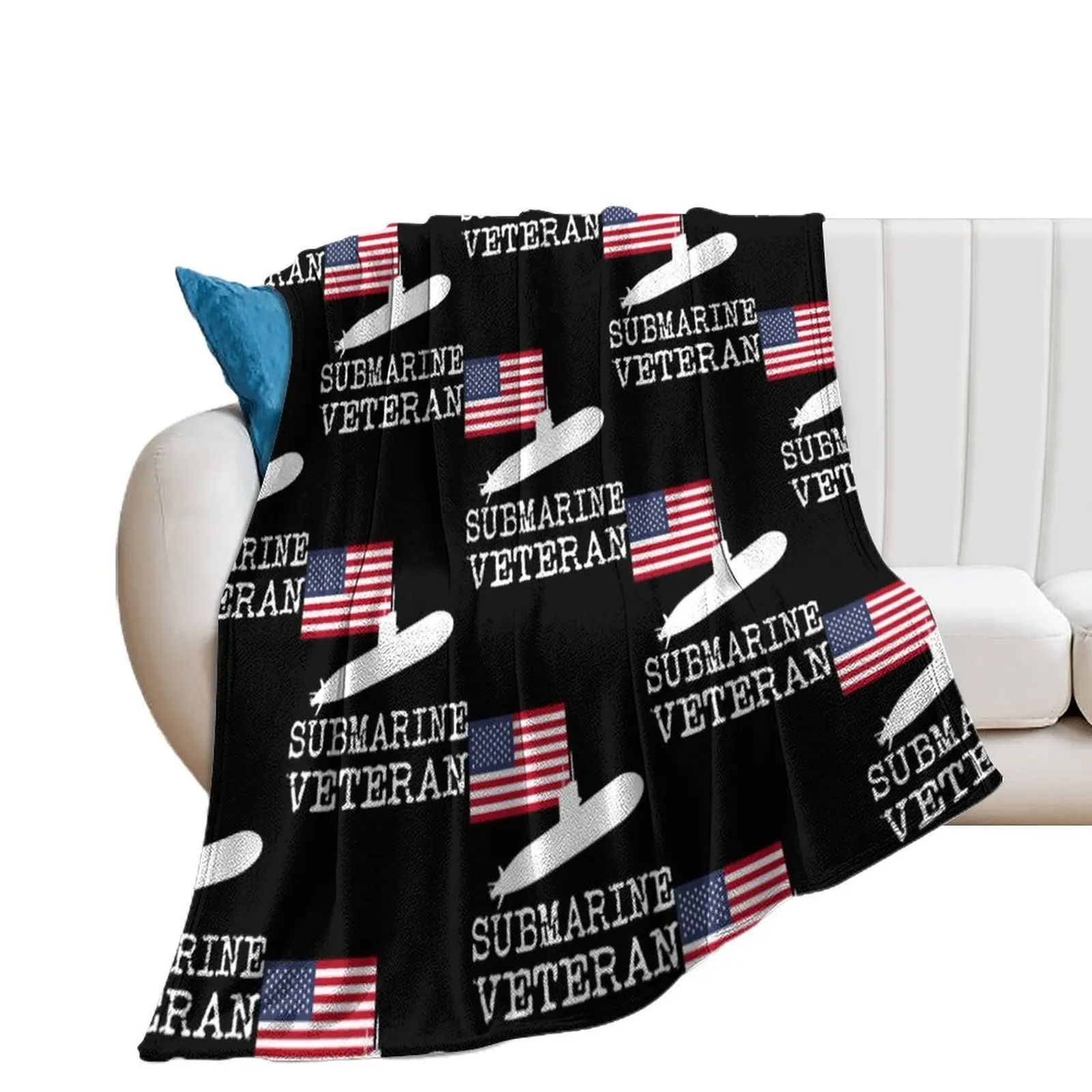 SUBMARINER Submarine Veteran Throw Blanket christmas gifts Vintage Sleeping Bag Blankets