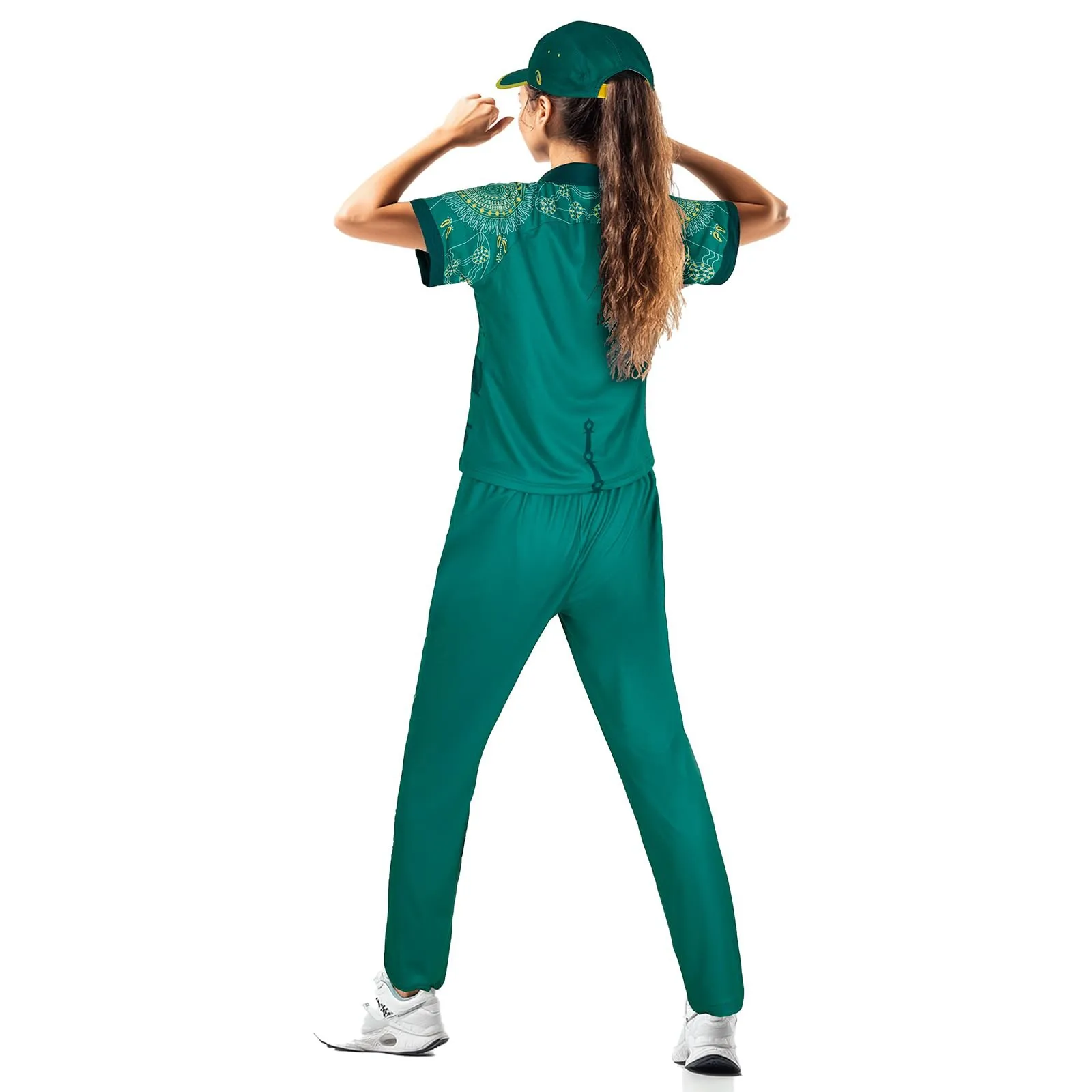 Breakdance Costume Unisex Australian Breakdancer Dancer Suit Set 2024 Sportswear Hat Pants Women Men Performance Costumes image 2