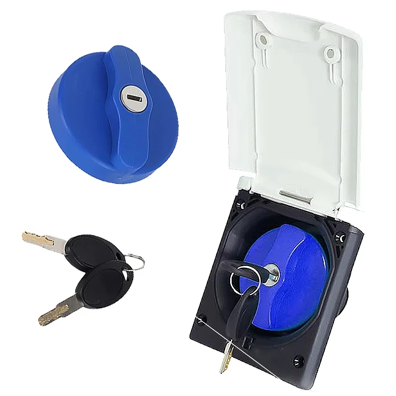 

RV Water Inlet Filler Cap Locking Zadi Lock Replacement With 2 Keys Motorhome Caravan Tank Gravity Fill Cap For Bailey Swift