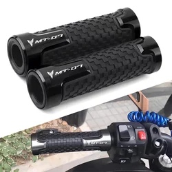 For YAMAHA MT07 FZ07 Mt-07 MT 07 Motorcycle Accessories CNC Handle Bar Hand Grip Handlebar Grips