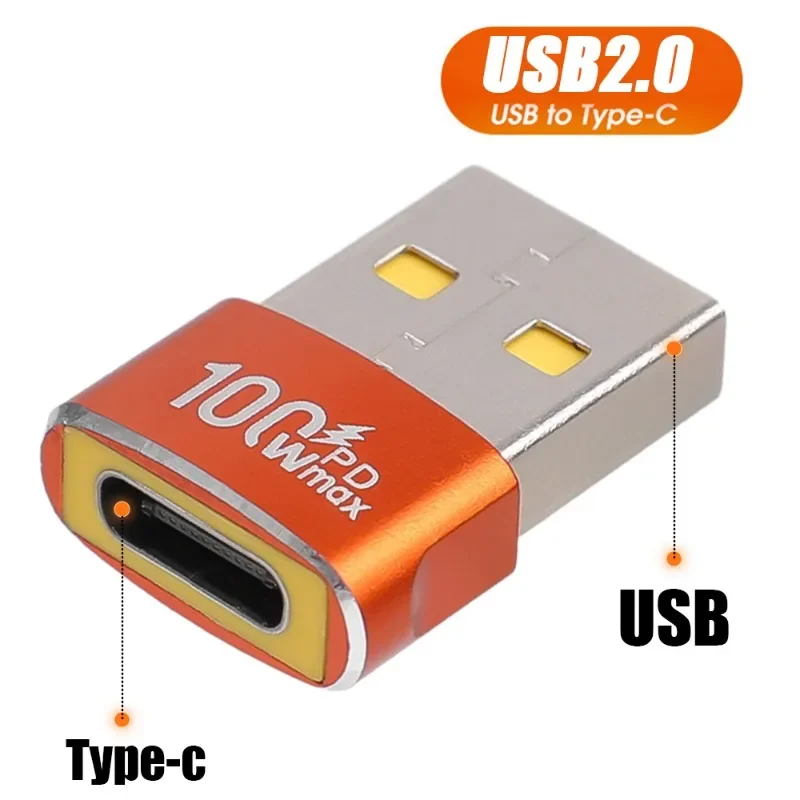 USB C OTG Adapters USB2.0 Male To Type C Female Phone Adapter for Iphone Xiaomi Samsung Data Transfer Fast Charger Converters