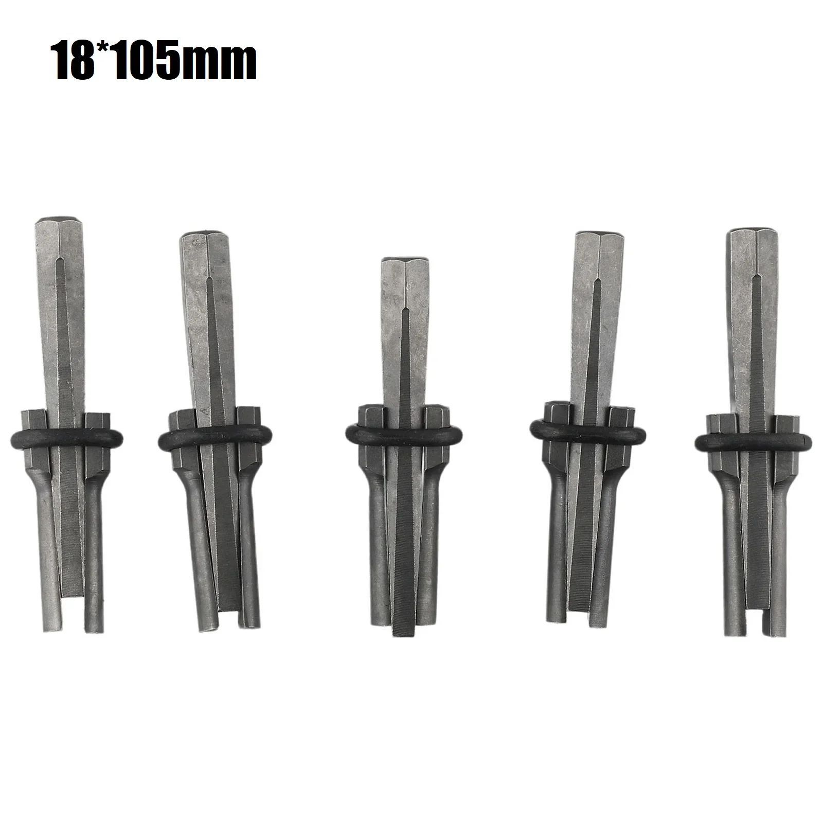 

5pcs 16*105mm Stone Splitter Plug Wedges For Splitting Hard Hardness Stone Rock Granite Concrete Match Hammer Hand Tools