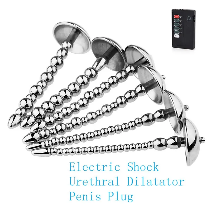 Sex Products Penis Plug Electric Shock Urethral Dilators Urethral Sounding Catheter Stimulation Penis Tools Sex Toys For Men