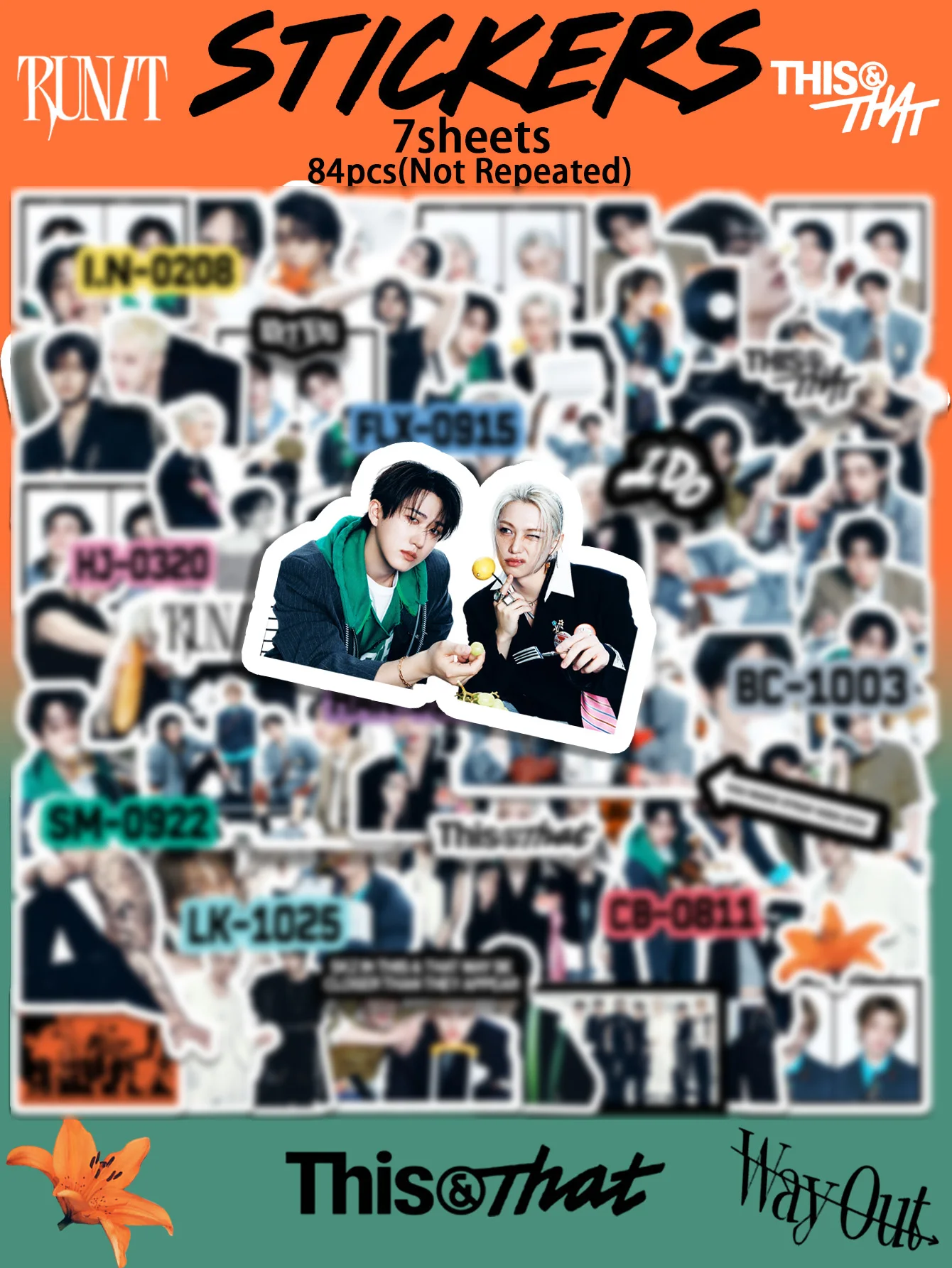 69/84Pcs Straykid Stickers, Ru - Phone Accessories Diy review and price