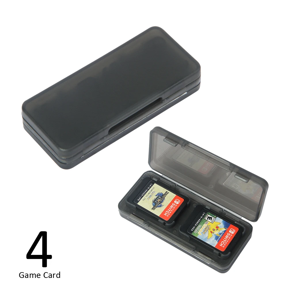 4/8/12/24 Solts أرواق لعب موموري TF مايكرو SD بطاقة صندوق تخزين إنقاذ حامي حافظة للنينتندو سويتش OLED Lite