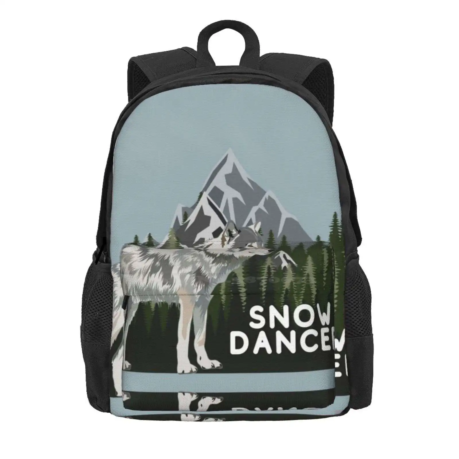 Snow Dancer Pack #2 Hot Sale Schoolbag Backpack Fashion Bags Singh Psy Changeling Stone Water Dark River Snow Dancer Kaleb