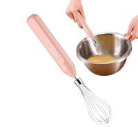 Electric Handheld Mixer Handheld USB Charging 3-Speed Egg Beaters Built-in 800mAh Large-capacity Battery Automatic Egg Stirrer