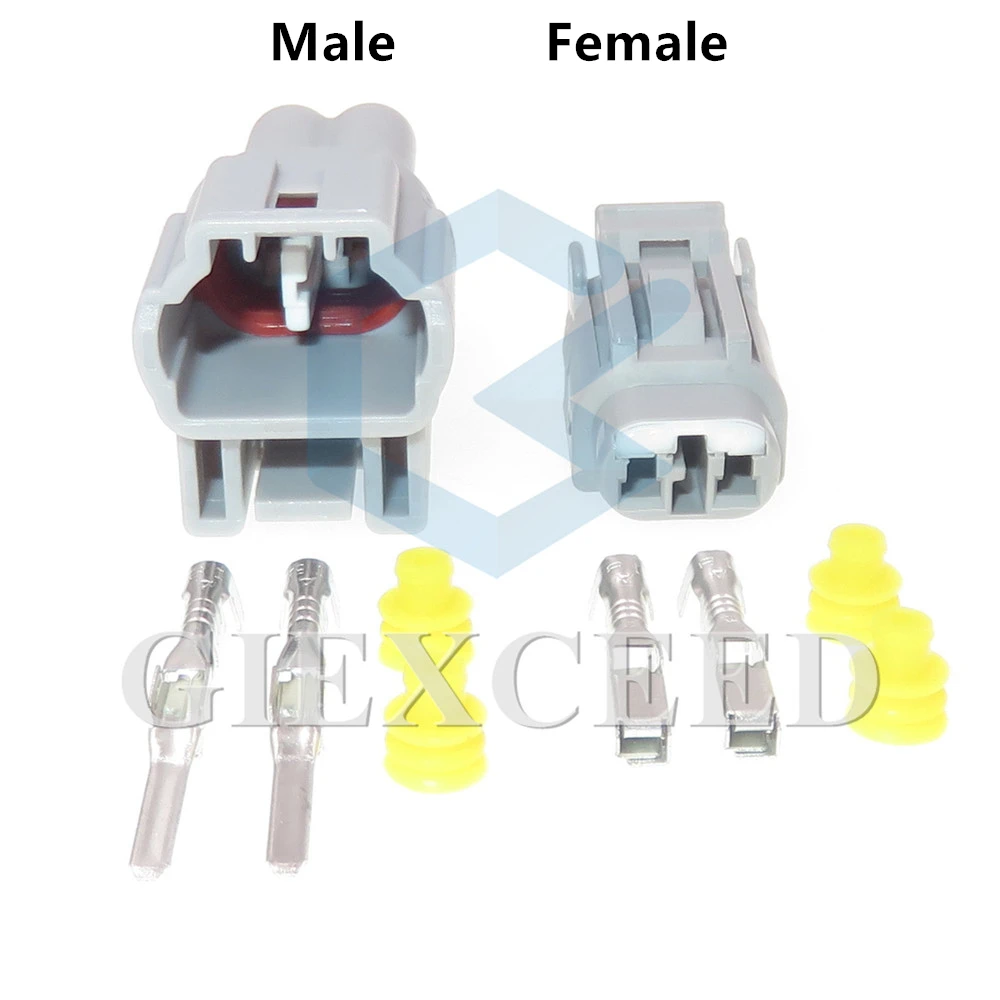 2 مجموعات 2 دبوس السيارات التوصيل مقبس مقاوم للماء التيار المتناوب الجمعية 6189-0388 6188-0229 للسيارات #2