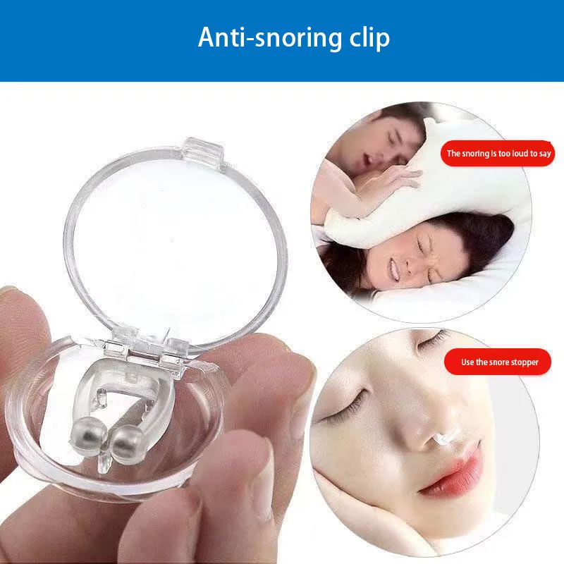 Anti-snoring Device Sleep Aid Prevent Snoring Corrective Nose Clip Anti-snoring Meridian Health Cupping Silicone