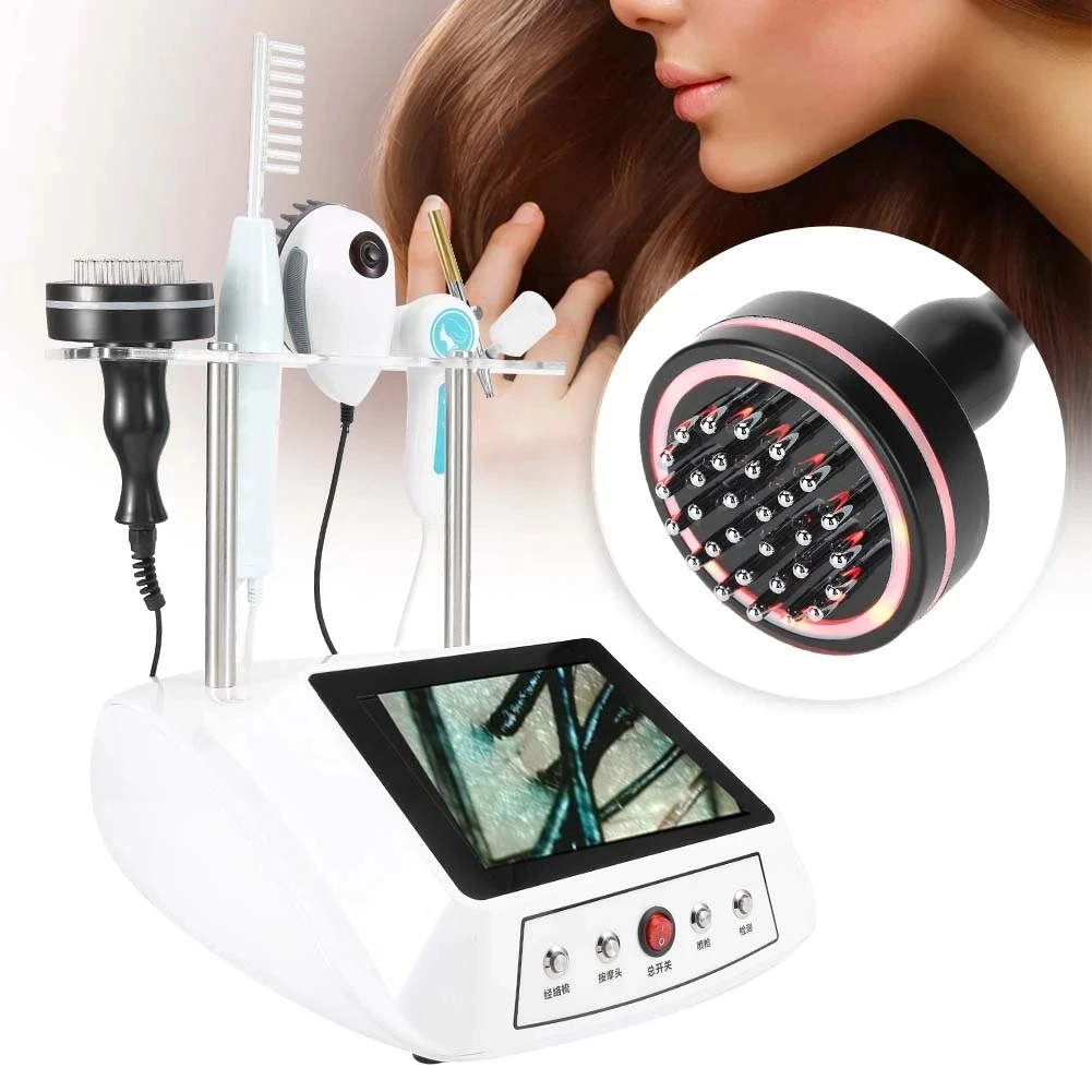 2026 Professional Nano-Mist Scalp Care Device Multifunctional Hair Treatment Machine Nano Sprayer for Salon Deep Cleaning Spa