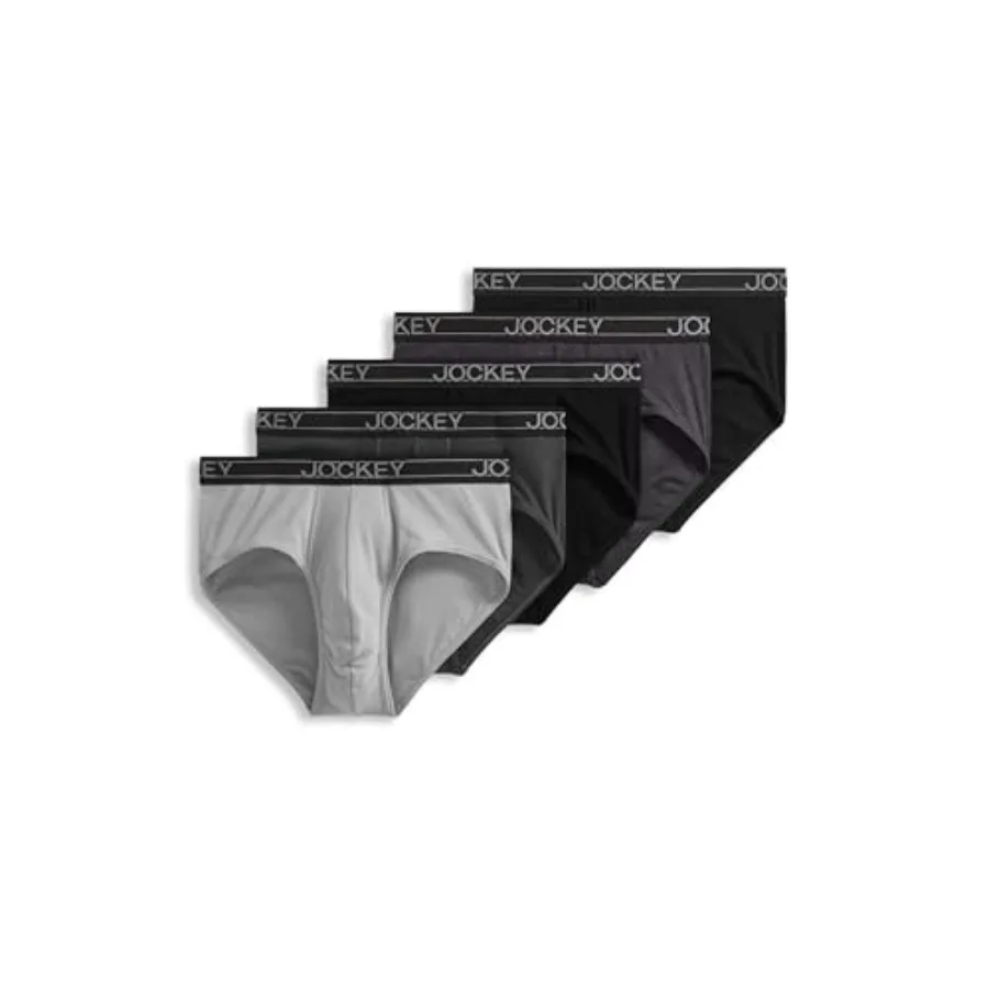 

Men's Underwear Lightweight Cotton Blend Brief - 5 Pack