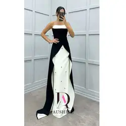 Aushine Dress Luxury Birthday Evening Dress Floor Length Half Sleeves Summer Elegant Wedding Party Gowns For Women Arab 2024Fu