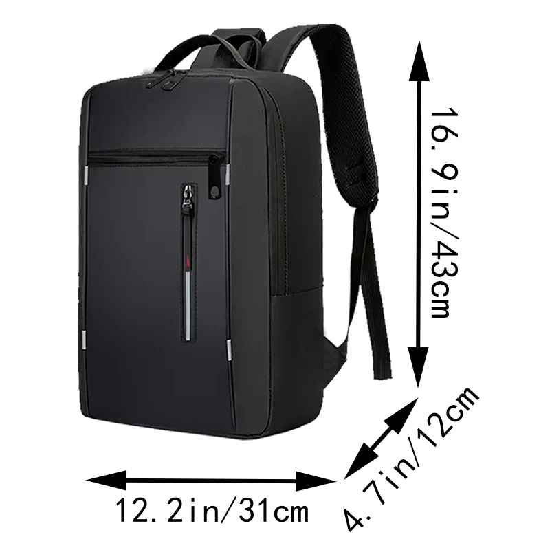Multifunktionaler Rucksack mit mehreren Taschen, mehrere Farben, langlebig, leicht, für Männer und Frauen, Business, Schule, Reisen, täglicher Pendeln – Detail 5