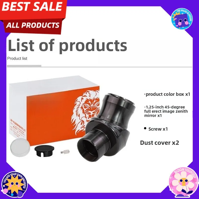 Telescope accessories 1.25 inch 45 degree zenith mirror positive mirror 5P9979