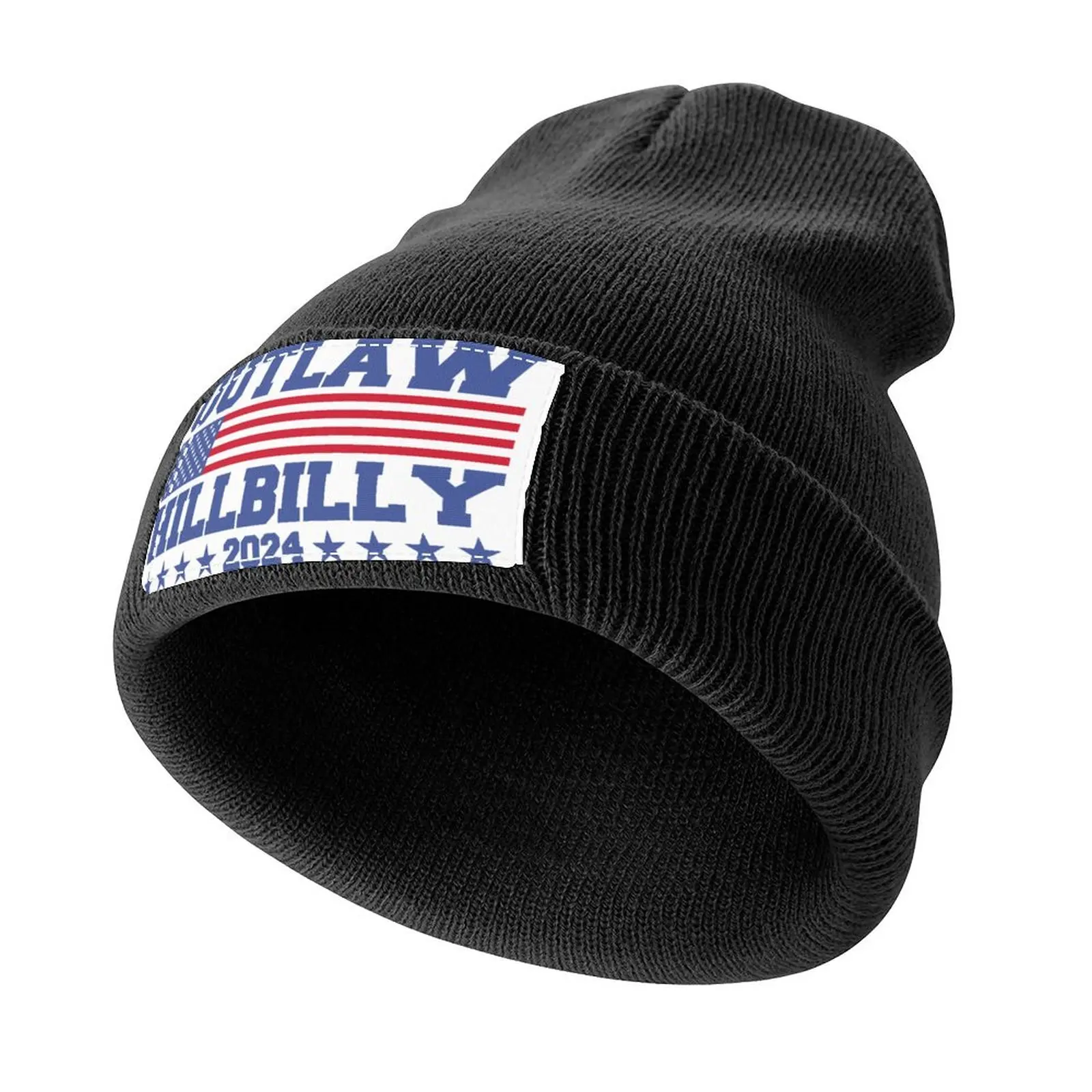 I'm Voting For the Outlaw and the Hillbilly 2024 Knitted Cap Dropshipping Wild Ball Hat Caps For Women Men's