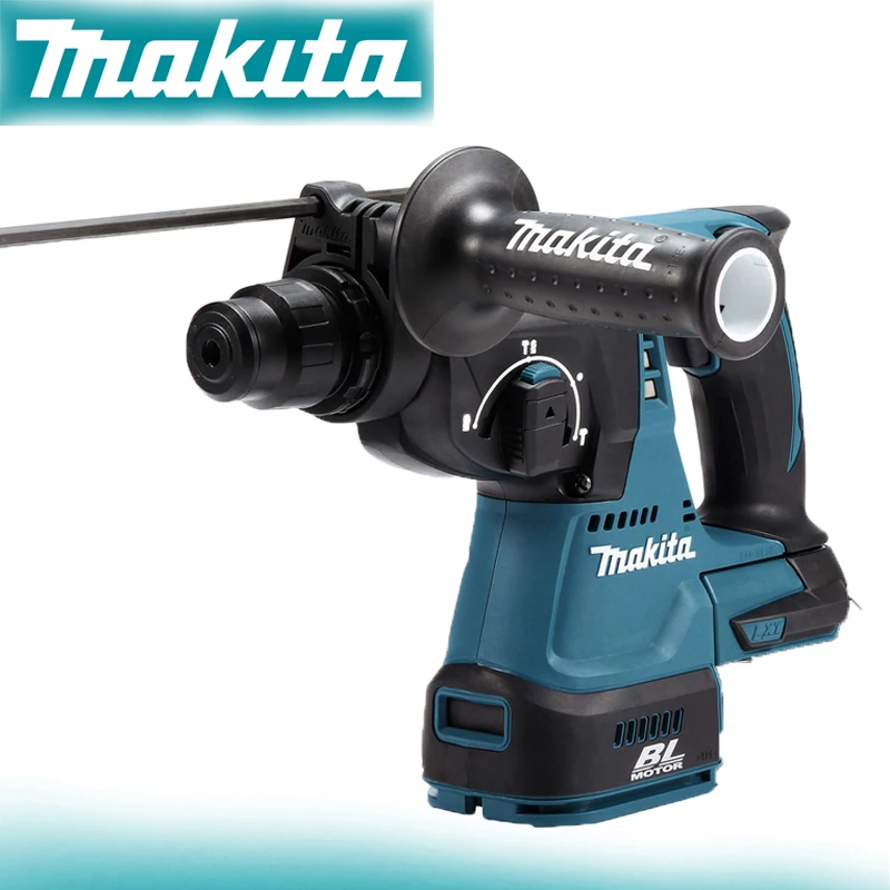 Makita DHR242 Cordless Brushless Electric Rotary Hammer Drill 18V Multifunction Impact Drilll Driver Power Tool