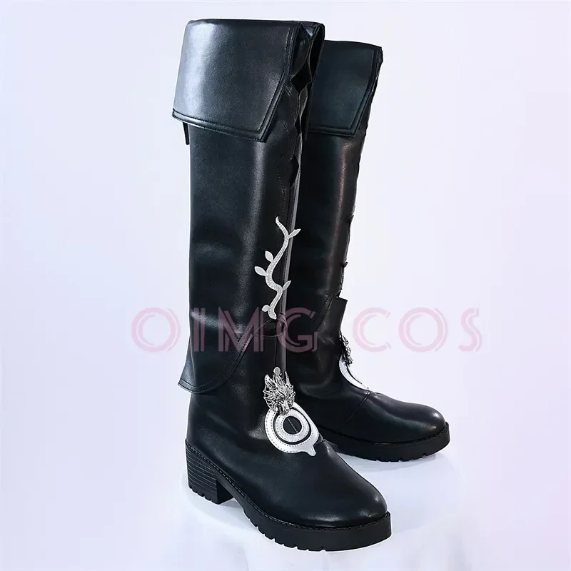 Lappland Cosplay Anime Sapatos Estilo Chinês de Halloween para Homens Jogo Arknights