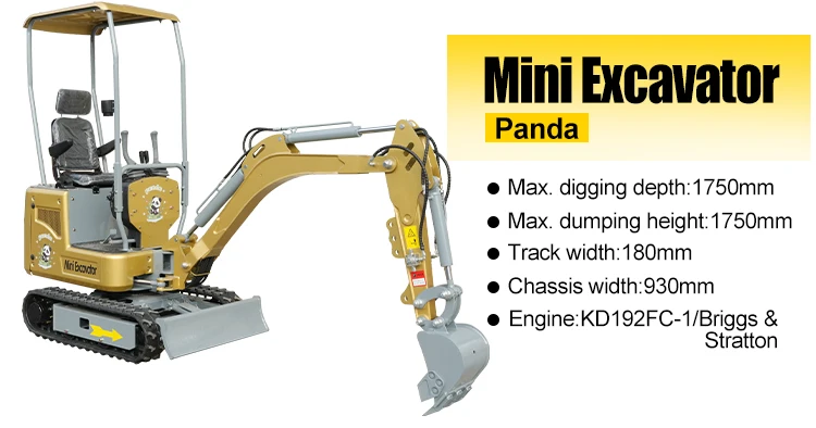 Mini-Bagger für die Landwirtschaft, Hydraulisch, 1,6 Tonnen, 1,8 Tonnen, 2 Tonnen, mit Kabine, EPA EURO 5 Standard, Anpassbarer Kleiner Bagger zum Verkauf – Detail 3