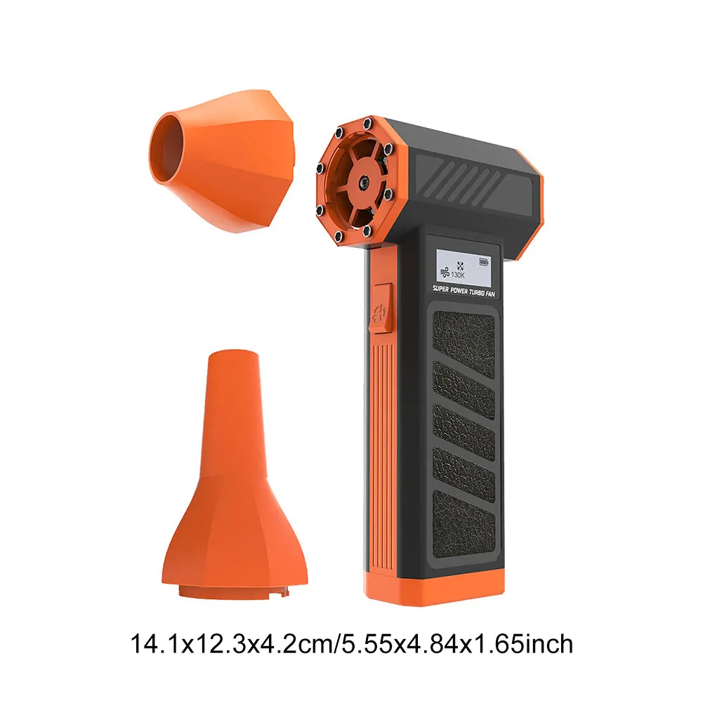 Elektrische Air Duster Draadloze Computer Schoonmaken Blower Tool 130000 RPM Mini Turbo Jet Fan voor Toetsenbord Computer Auto en Thuis Schoon