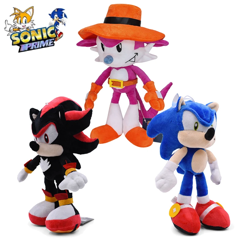 

8 стилей Sonic Kawaii Fang, мягкая плюшевая кукла, мягкая мультяшная и милая игрушка-животное, подушка, подарок на день рождения для детей, аксессуары для дома