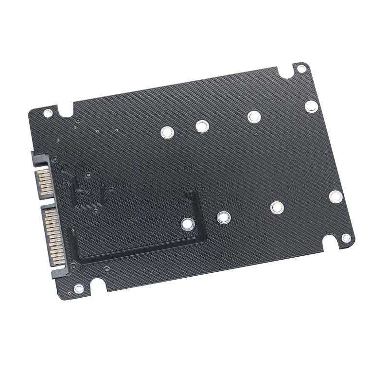 Dual NGFF to SATA Adapter 2 Port M.2 SATA SSD B Key to SATA3.0 6Gbps Riser Board Converter for 2230 2242 2260 2280 M2 SSD for PC image 4