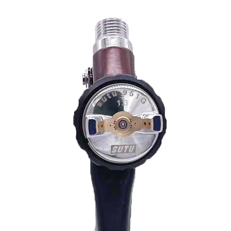 SUTU Spray Gun 951G Painting Gun 1.3MM Nozzle Paint Guns Air Spray Guns Airbrush Oil/Water Based Paint High Atomization