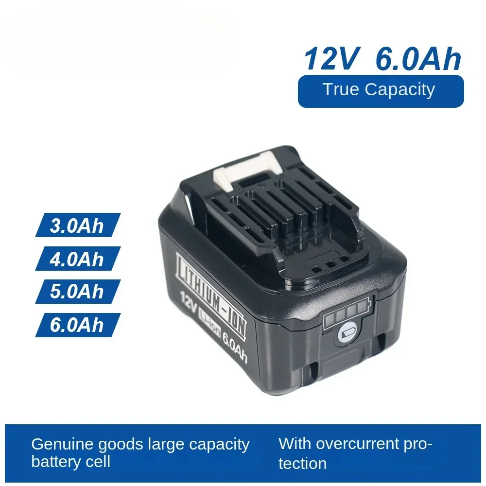 Reemplazo para batería de herramienta eléctrica Makita BL1016 12V 3.0Ah 4.0Ah 5.0Ah 6.0Ah