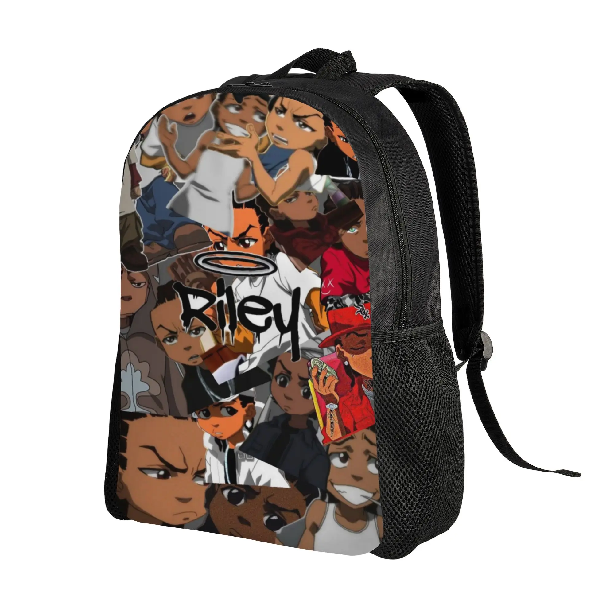 Back to school season New style Trendy Interesting The Boondocks Backpack  For Women Multi-Function Backpack