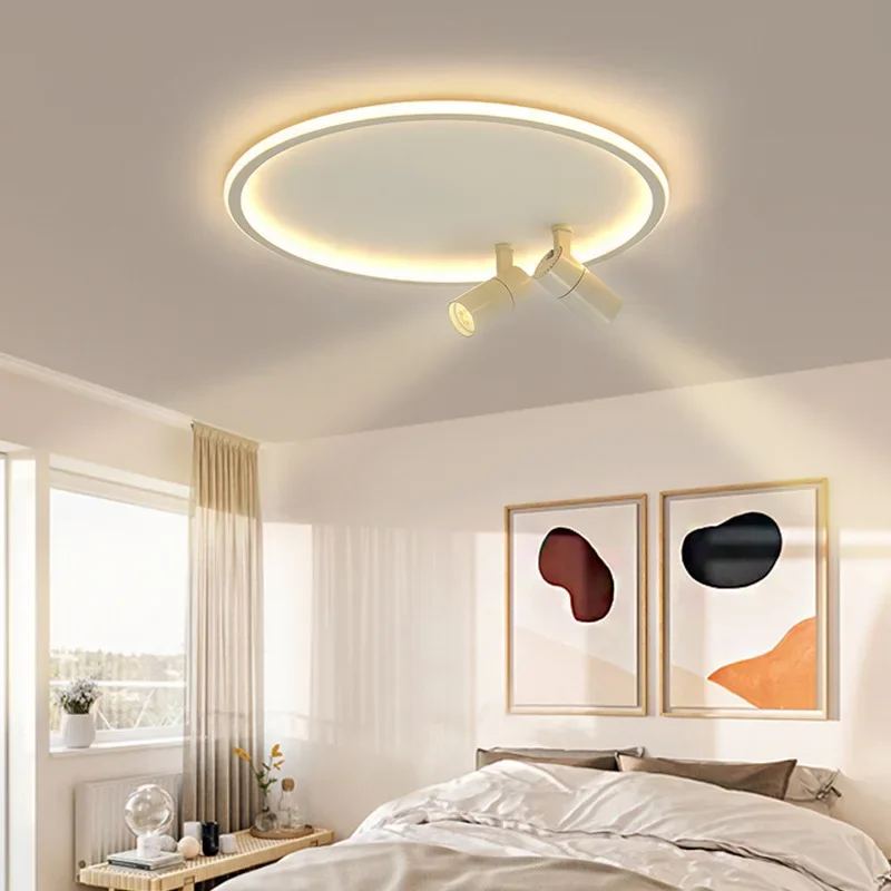 Imagem -03 - Moderno Corredor Conduziu a Luz de Teto com Holofote Lustre para Sala Estar Jantar Quarto Decoração Casa Luminárias Brilho