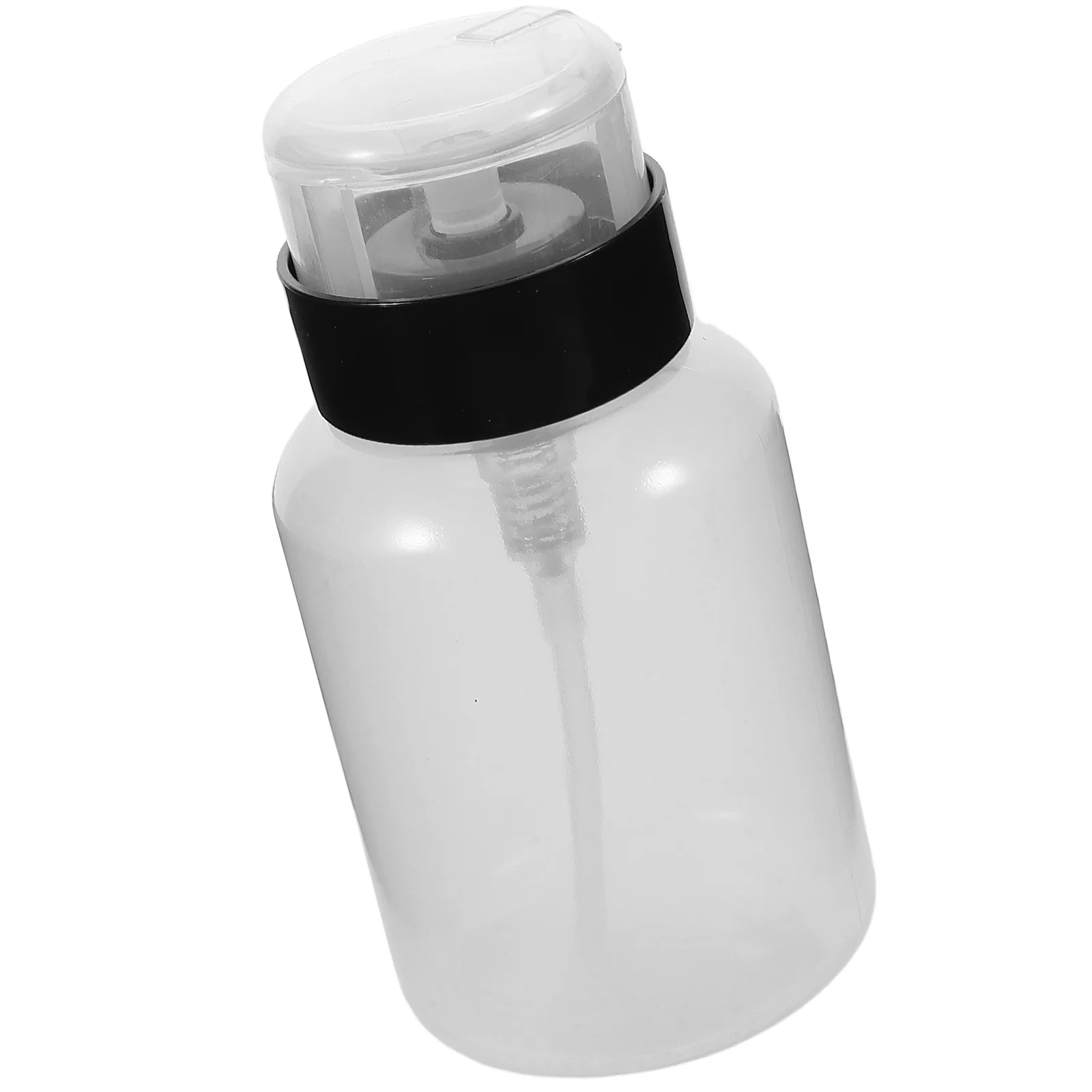 200ml Nagellak Remover Pomp Dispenser Mee-eter Non-Printing Fles Druk Naar Beneden Vloeistof Vergrendeling Pomp voor Salon thuisgebruik