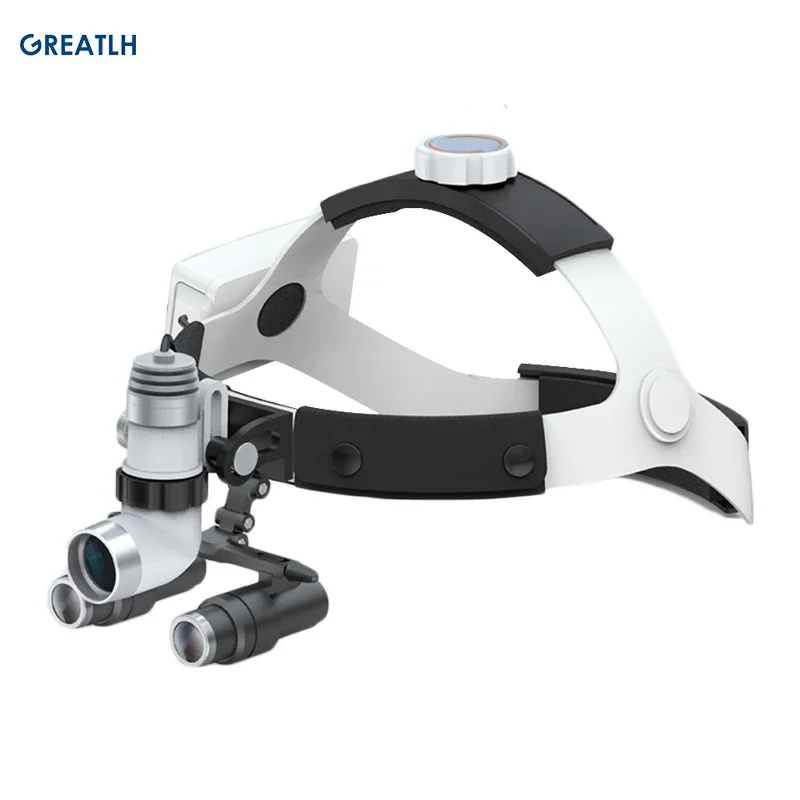 زوج العدسة من Denta مع عدسة مكبرة للمصباح الأمامي للتكبير الطبي الجراحي