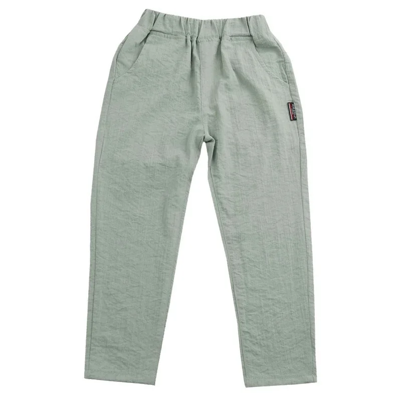 Estate nuovi pantaloni per bambini pantaloni per bambini pantaloni in cotone per bambini pantaloni Casual pantaloni sottili 5-6 8 10 12 14 età