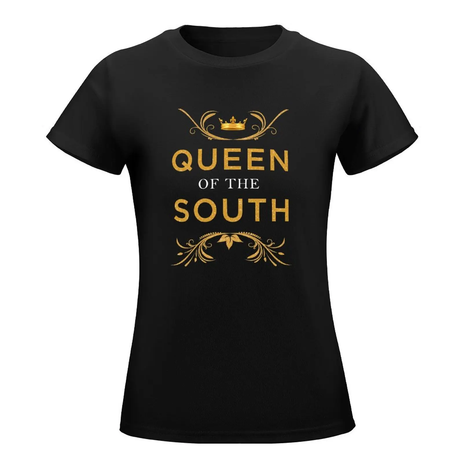 Koningin Van Het Zuiden T-Shirt Vrouwelijke Kleding Dierenprint Shirt Voor Meisjes Hippie Kleding Vrouwen T-Shirt