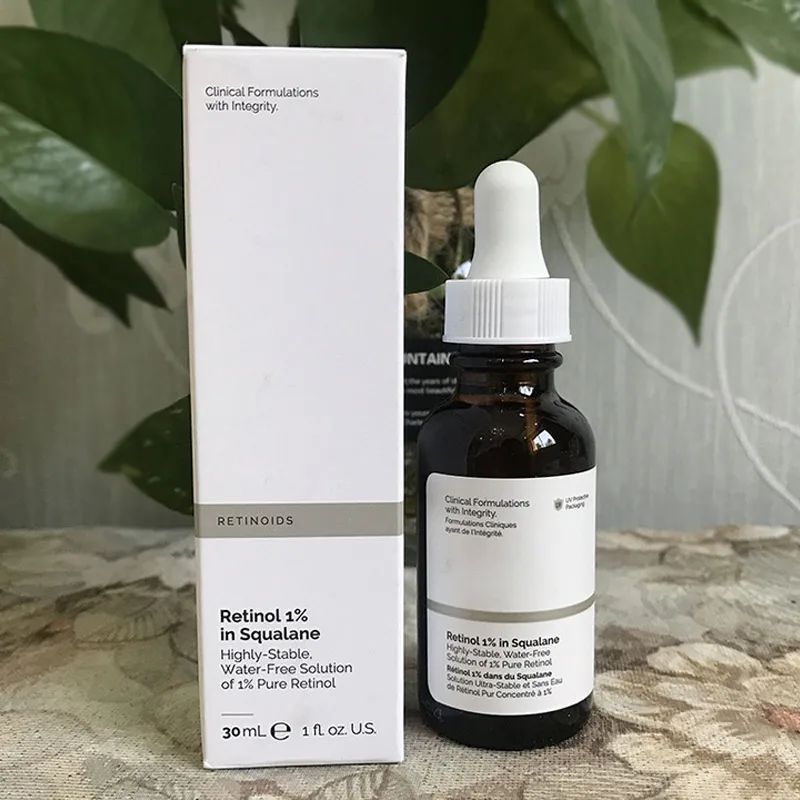 

Retinol 1% In Squalane 30ml Highly-Stable Water-Free Solution Anti-Aging Skin Care Essential Oil