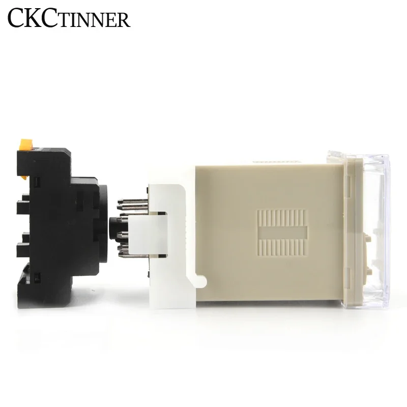 H3CA-A  Time relay delay timer 0.1S-9990h Pin Timer industrial household Digital solid state timer