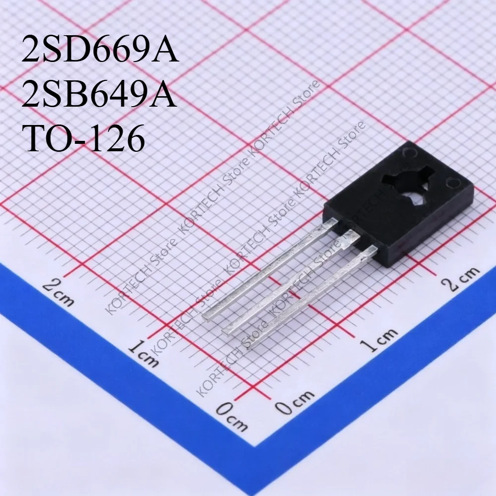 10PCS=5pairs/Lot Original D669A B649A 2SD669A 2SB649A TO-126 Audio Tube Best quality