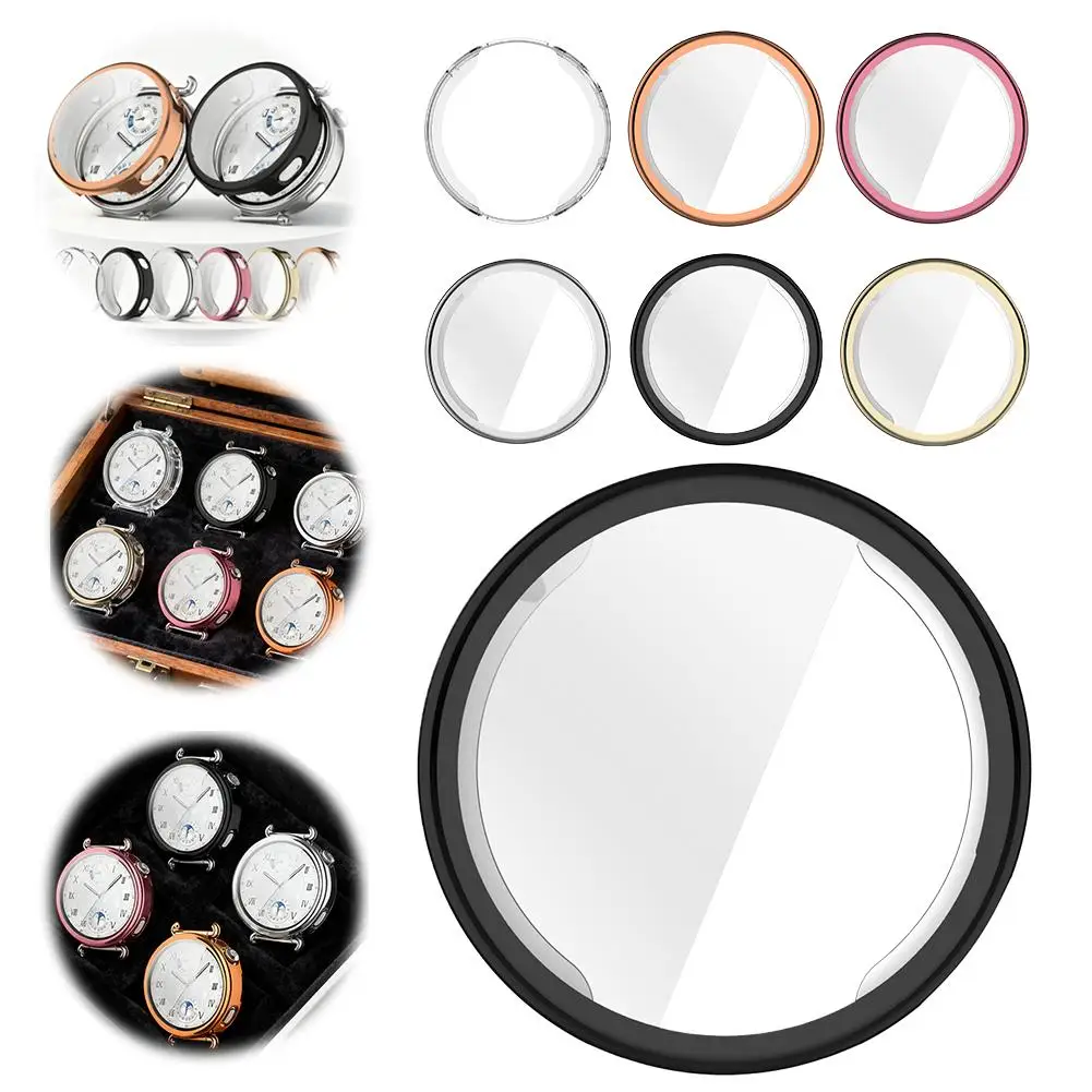 

TPU Protective Case for Huawei Watch GT6, Full Cover Electroplating Process Case, Anti-Scratch Shockproof Cover