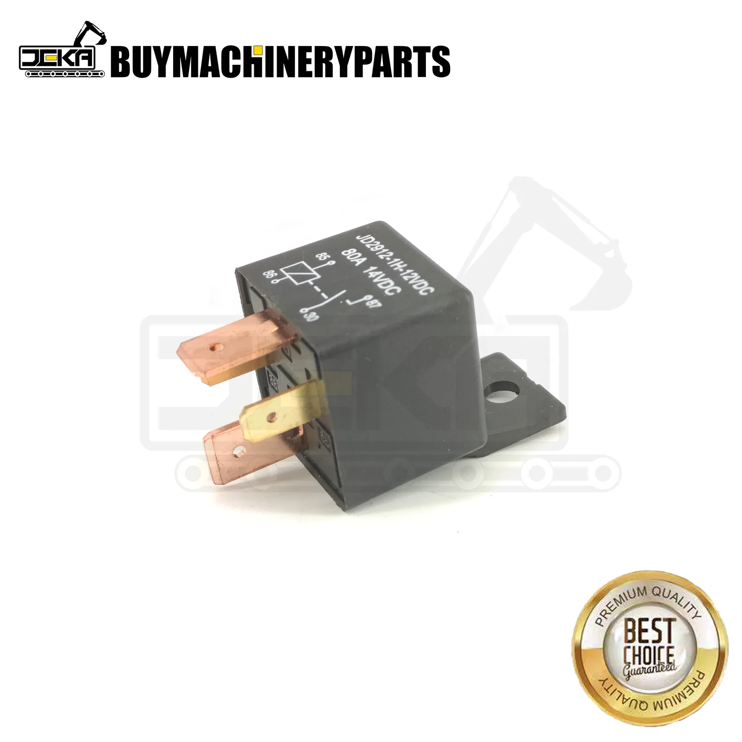 

12V Original Relay JD2912-1H-12VDC 80A 4Pin For Auto Car Truck Accessories with Plastic