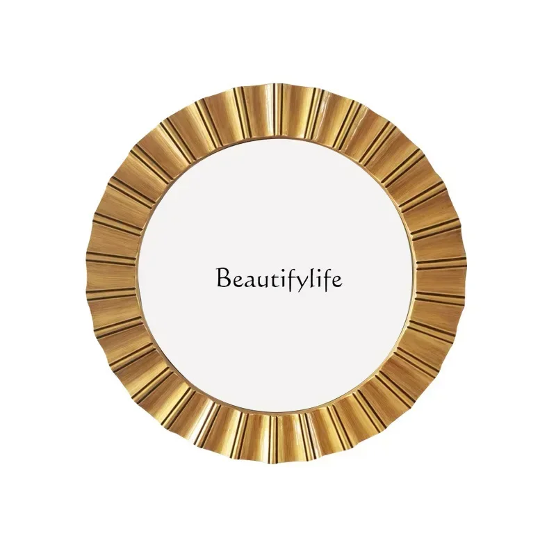 Bathroom Mirror Nordic American Perfect Circle Bathroom Home Frame Decorative Mirror