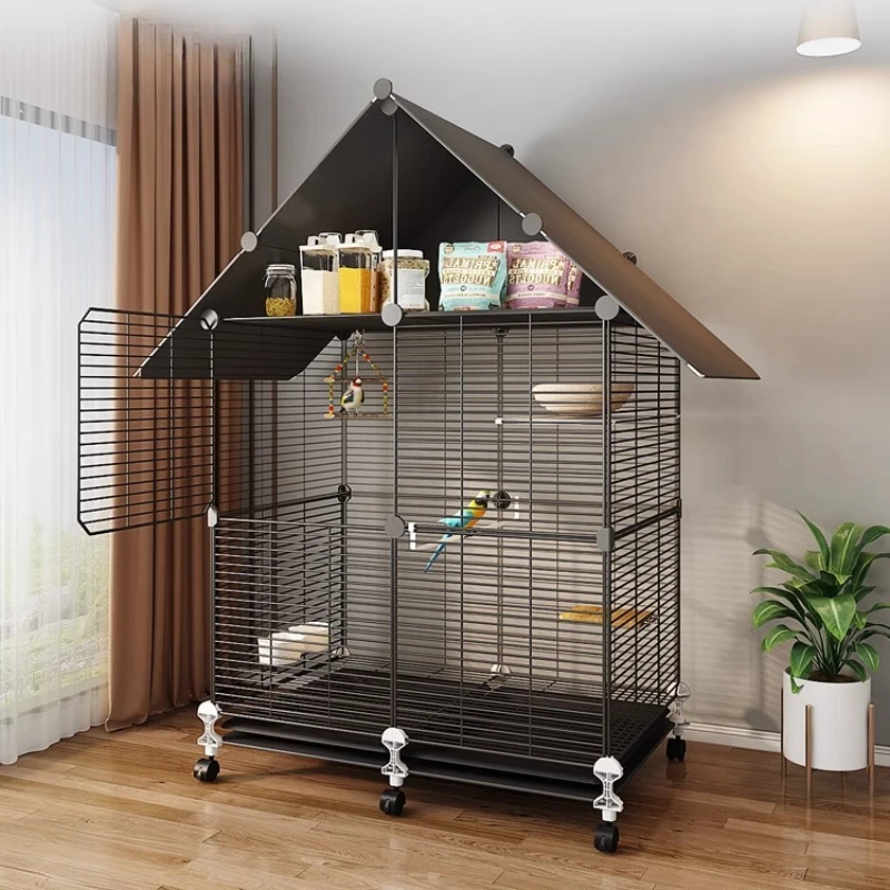 

Thrush breeding cage Horizontal silk Pearl starling bird cage