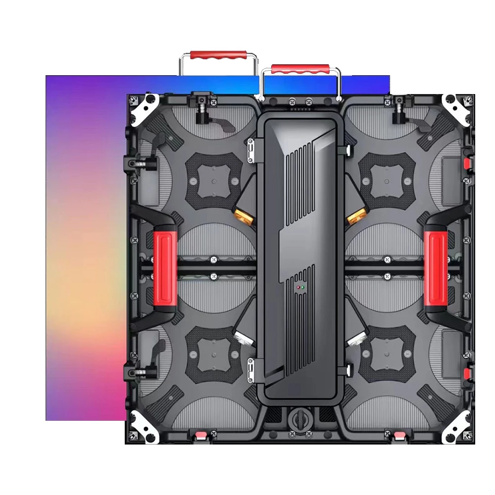 

Wholesale Price indoor P3.9 LED screen 500x500mm Cabinet Seamless Splicing LED Video card Display Rental Stage Background