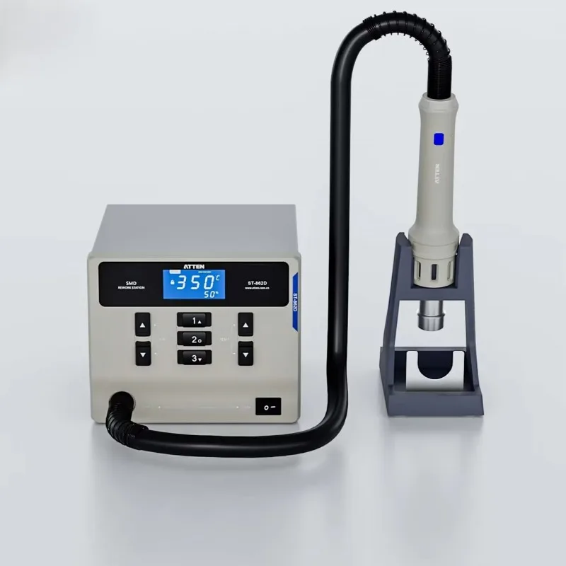 

ST-862D Multi-Functional Heat Tool Spiral/Direct Wind Switch Celsius/Fahrenheit Conversion Tech Repair