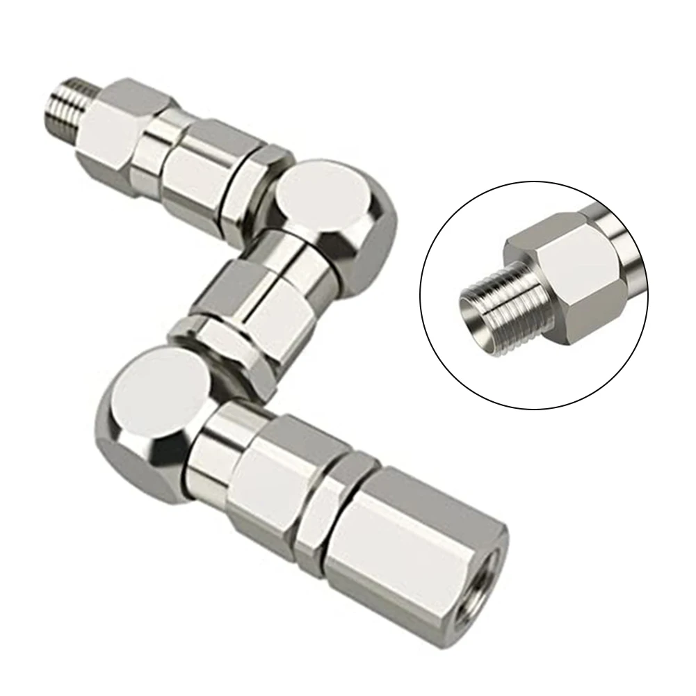 For Painting Hard Surfaces 10x2x10cm 360 Rotation Swivel 360 Degree Swivel Joint For Sprayers Effortless Installation