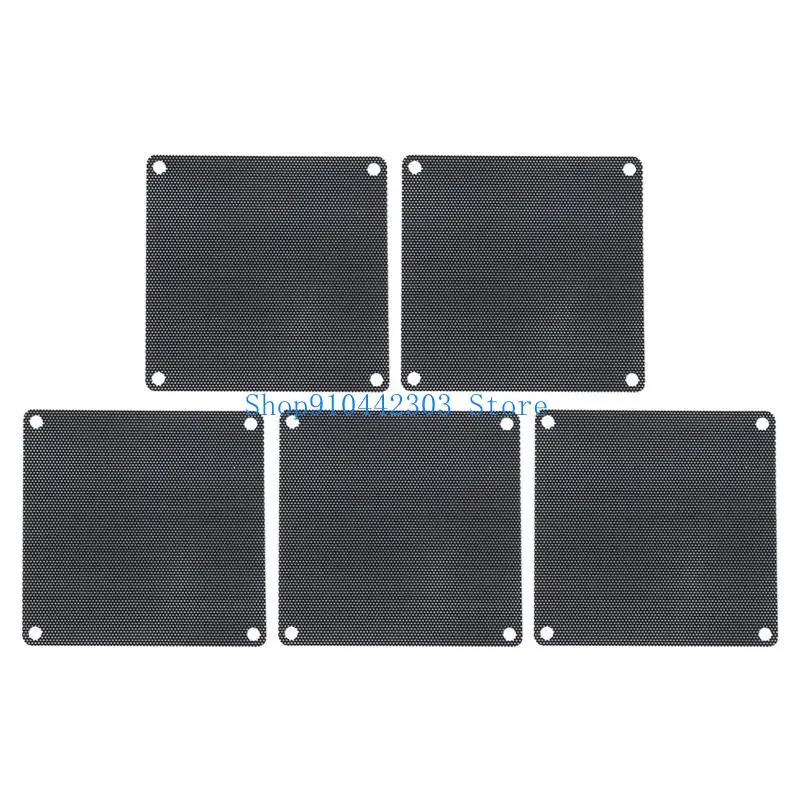 

L4MD 5 шт., пылезащитный чехол, вентилятор из ПВХ, пылезащитные фильтры для компьютера, чехол, охлаждающий вентилятор, сетка, см