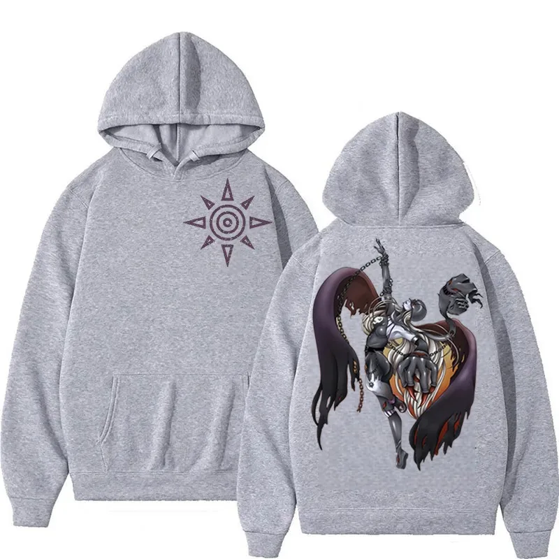 秋冬紳士服パーカー日本アニメデジモングラフィックフード付きスウェットシャツ Y2K オーバーサイズコットンプルオーバートップスコート