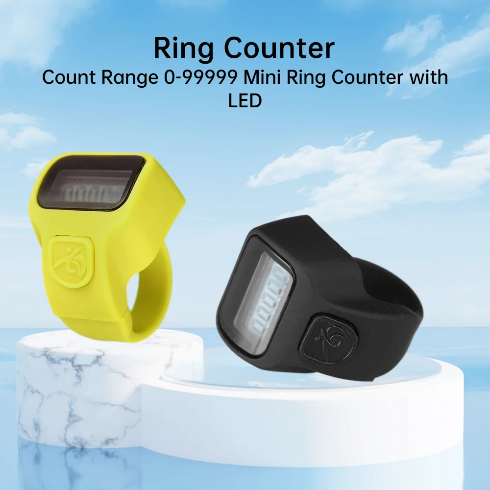 LED Digital Hand Counter Electronic Finger Clicker Electronic Counting Convenient Tool People Flow Counter Easy To Use Counter