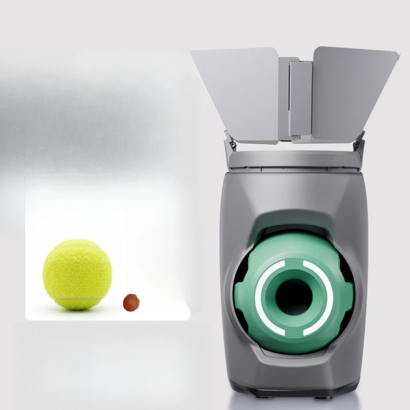 Tennis automatic serve machine, portable intelligent tennis training sparring robot AI tennis practitioner TERO star oxygen