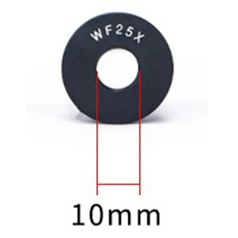 HOT WF25X Biological Microscope Eyepiece Installation Size 23.2MM Field of View 9MM Eyepiece